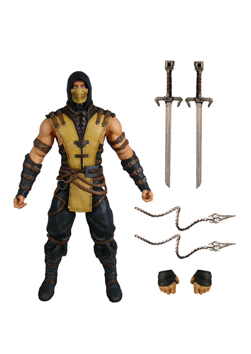 Illustration for article titled Get Over Here and look at Mezco's lovely Mortal Kombat Figures